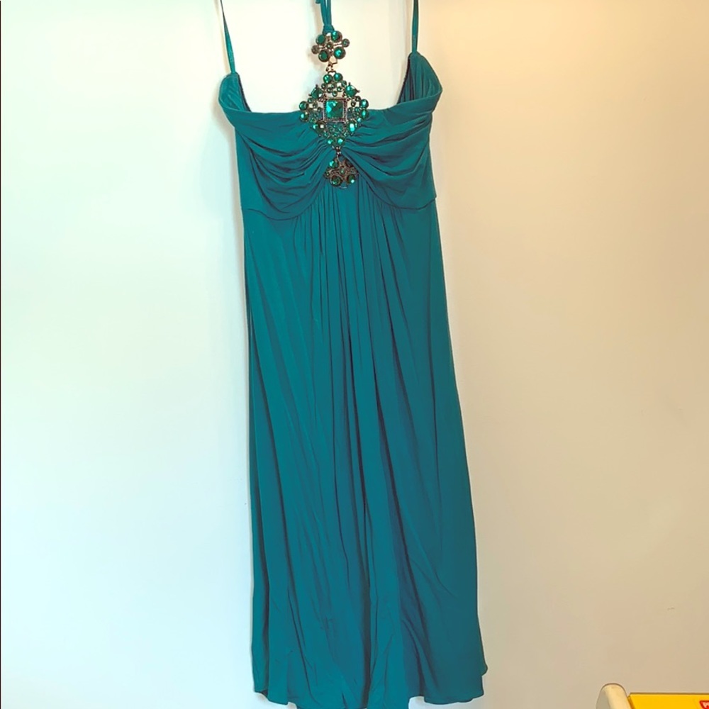 Green Minidress.🌫